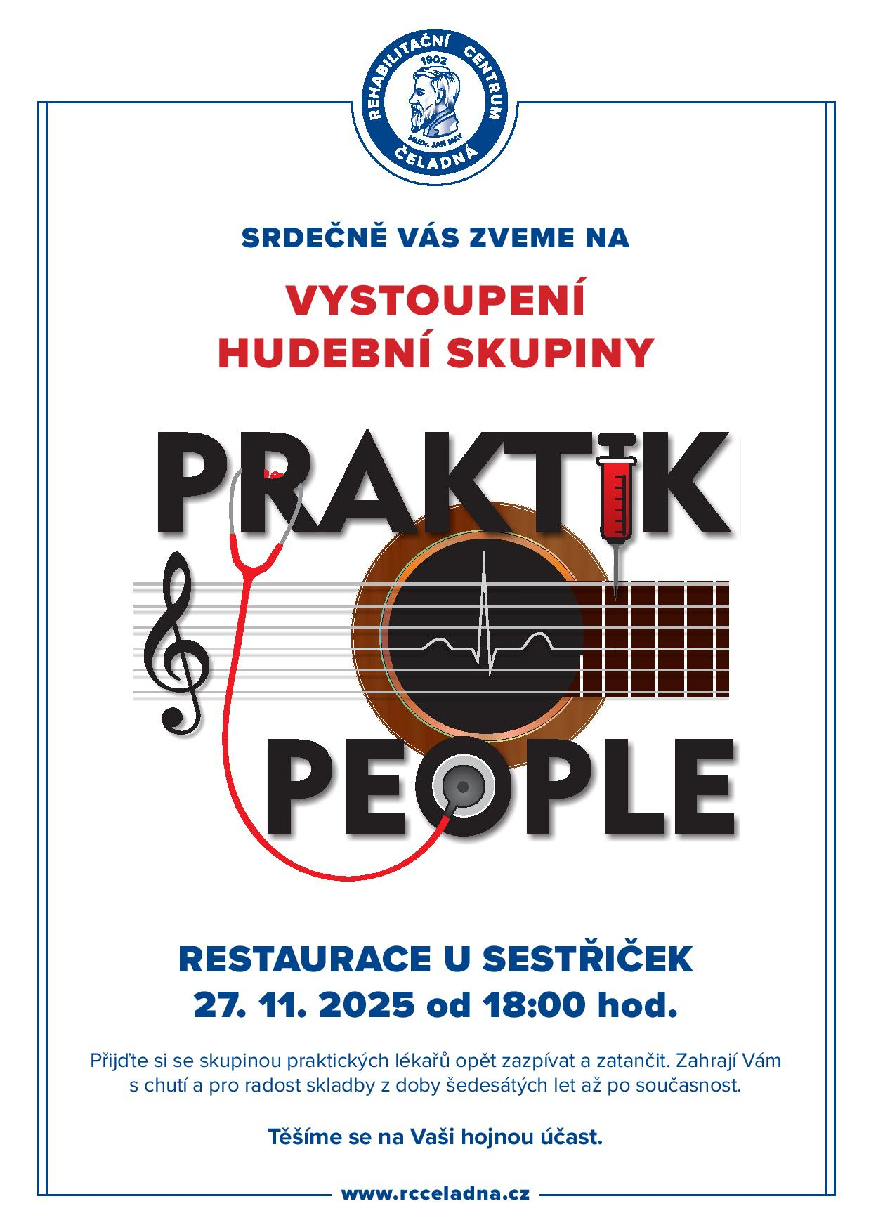 Adventní koncert PRAKTIK PEOPLE