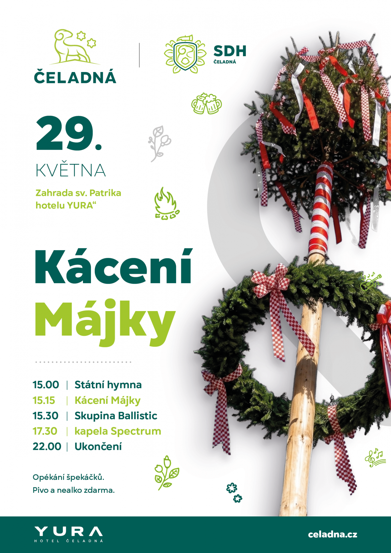 Kácení májky