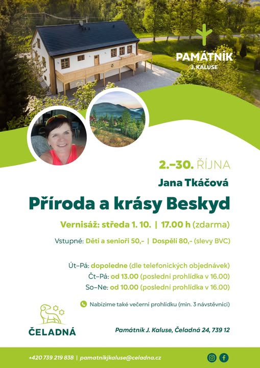Výstava „PŘÍRODA A KRÁSY BESKYD“