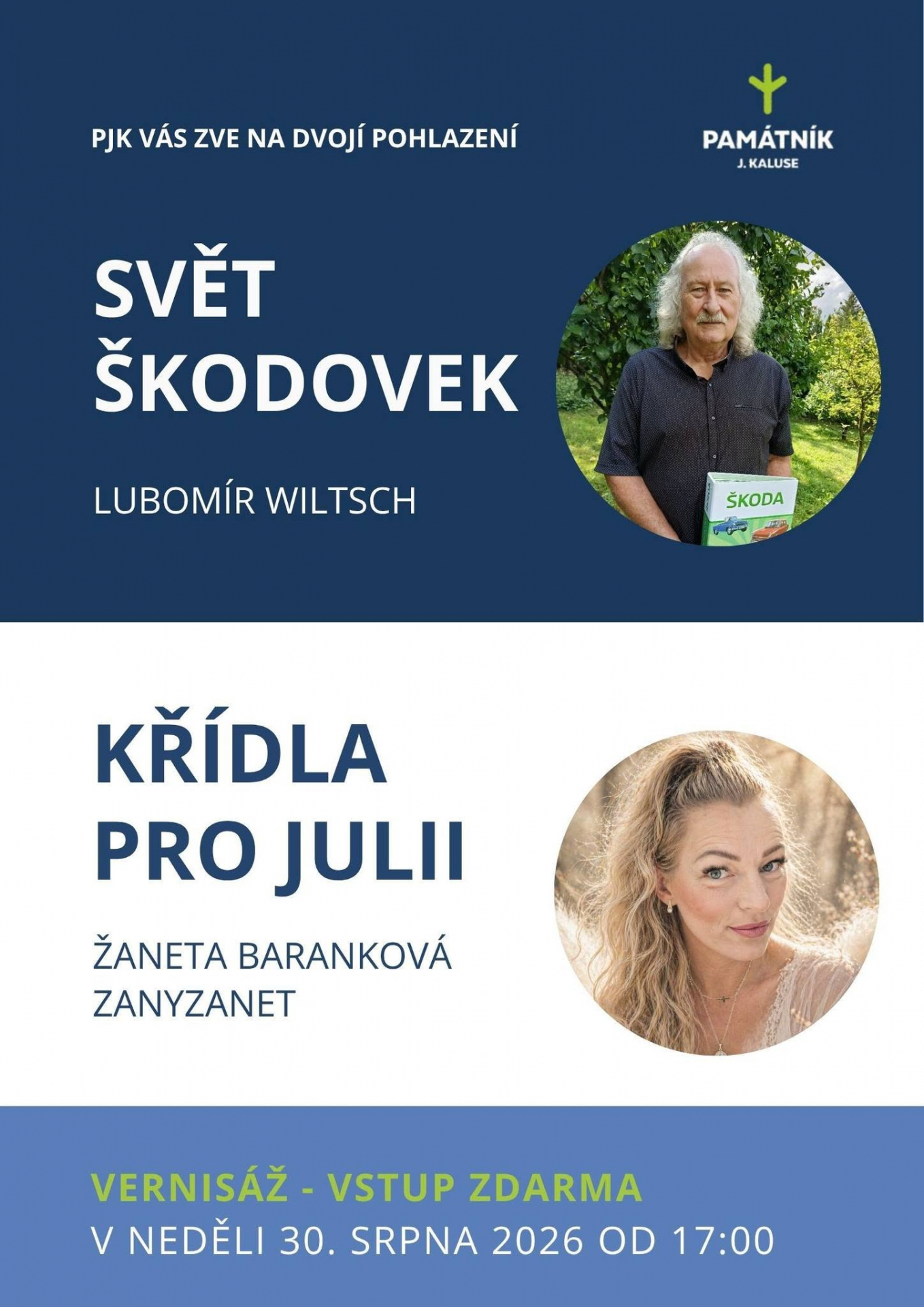 Výstavy Svět škodovek a Křídla pro Julii