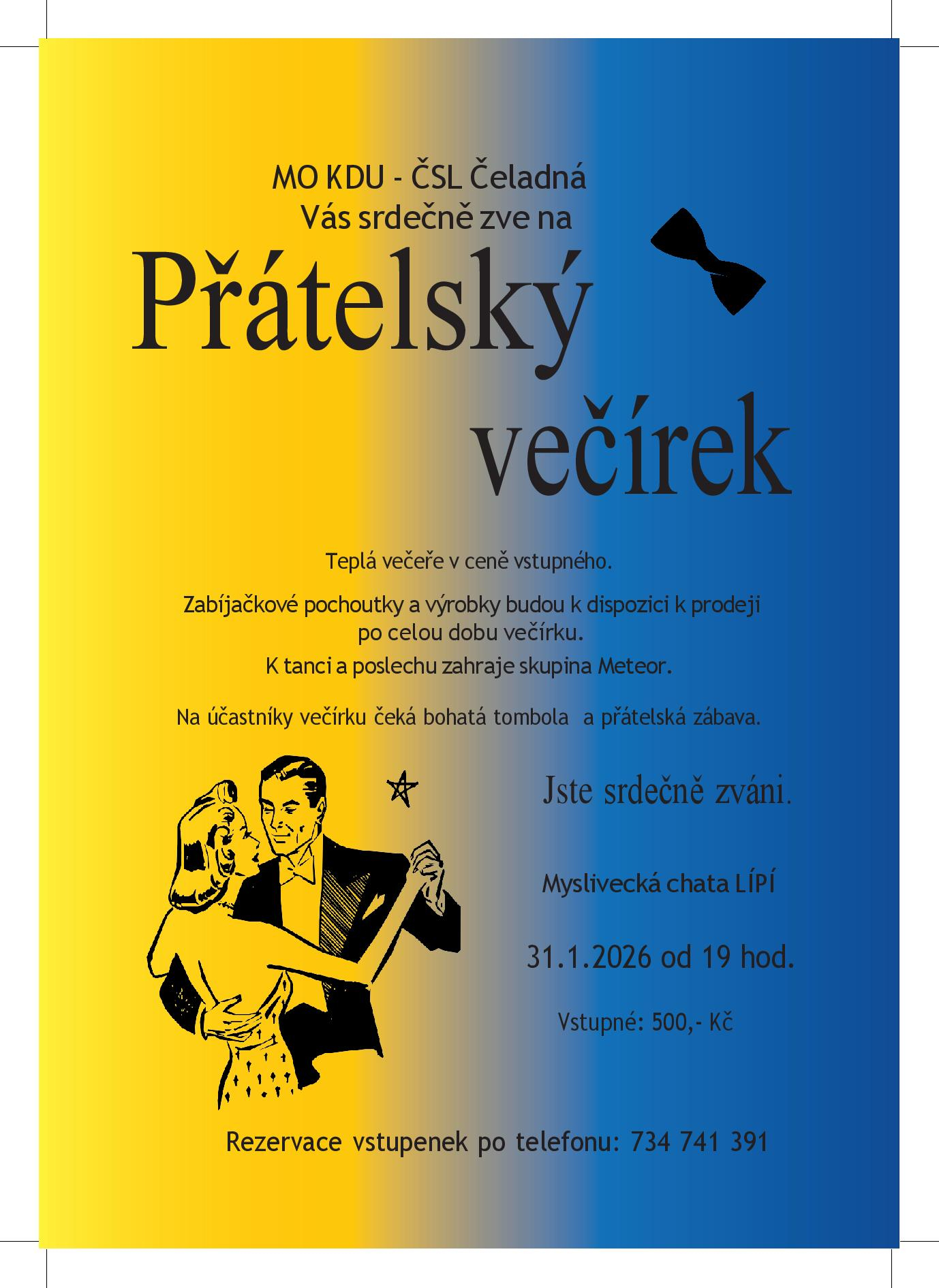 Přátelský večírek