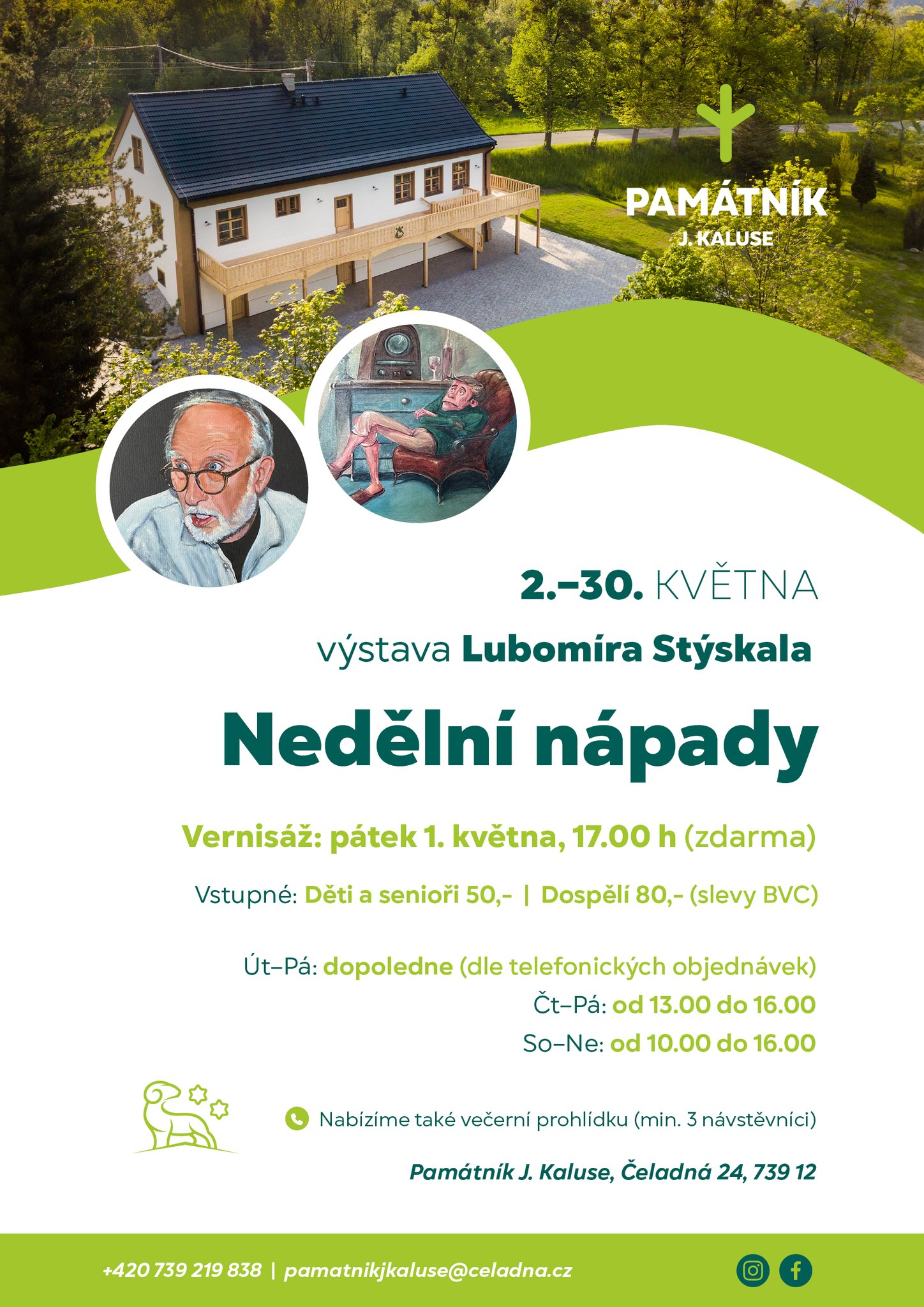 Výstava NEDĚLNÍ NÁPADY