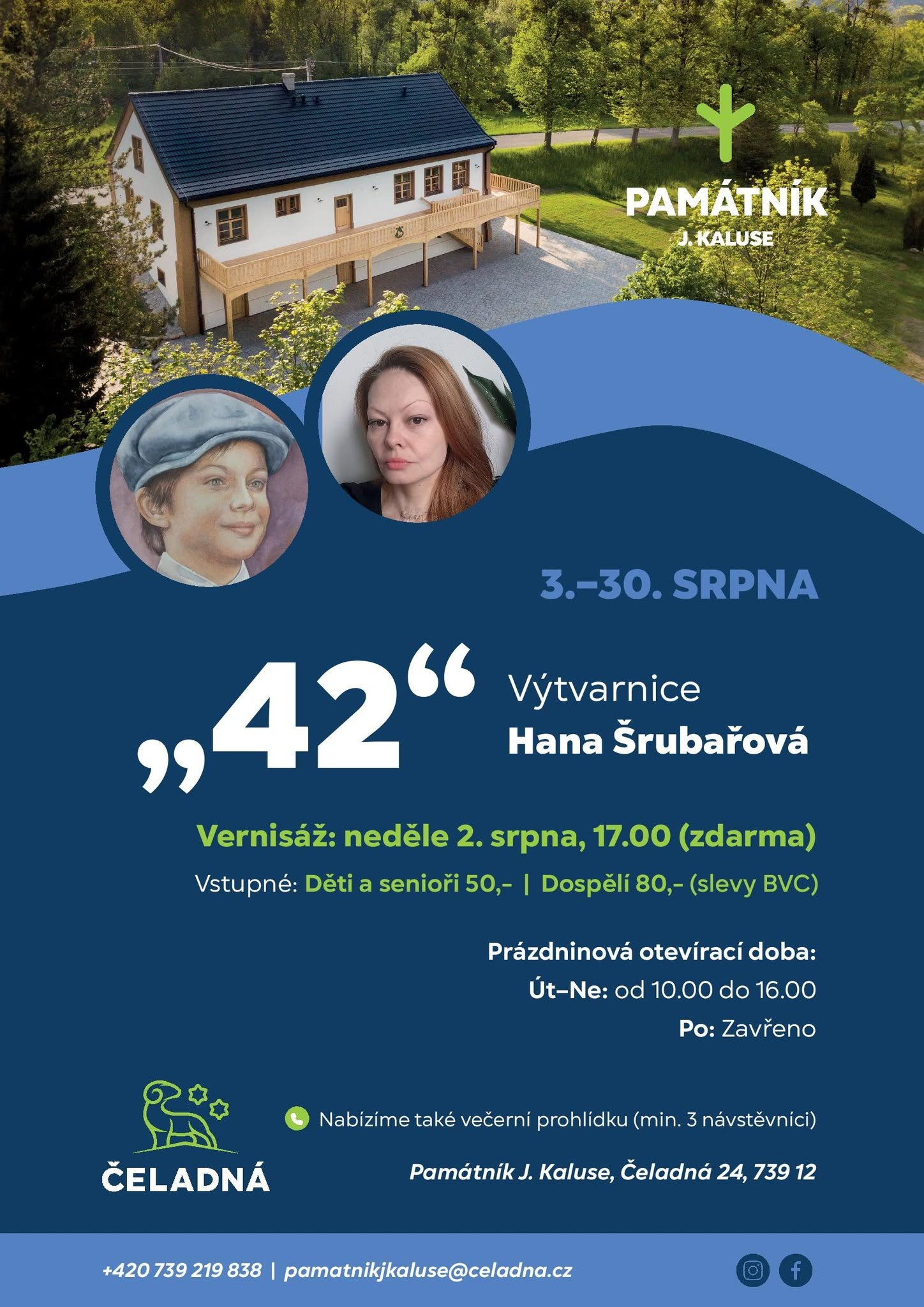 Výstava obrazů Hany Šrubařové