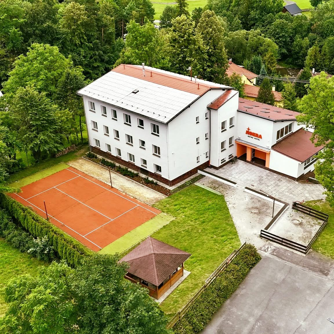 Retro hotel Jiskra